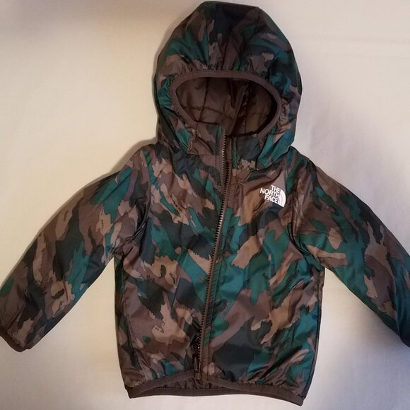 North Face Infant Reversible Perrito Hooded Jacket, 12-18 Months - Picture 3 of 7